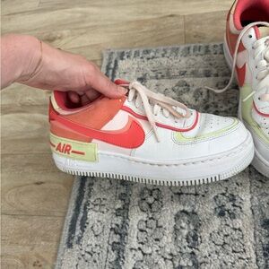 Nike Air Force 1 Shadow Sneaker (Women)
8M, WHITE/ MAGIC EMBER/ CRIMSON